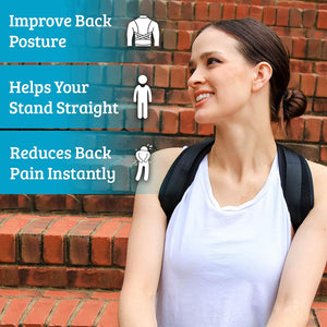 UpgradeWith Posture Corrector and Back Support Brace for Men and Women