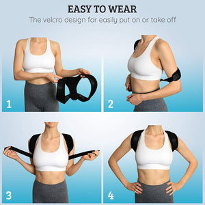 UpgradeWith Posture Corrector and Back Support Brace for Men and Women